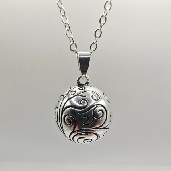 Llamador de Ángeles Árbol de la Vida Eterna Plata