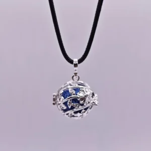 Colgante de Aromaterapia Raices - Plata de Ley 925 - Talla 24" - Imagen 2